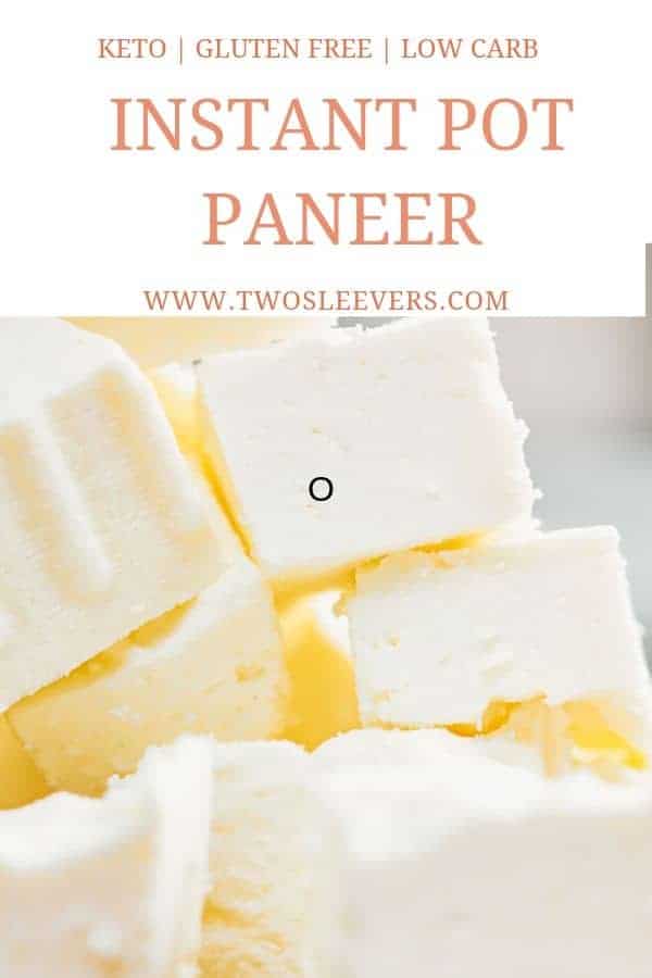 Instant Pot Paneer Recipe + Video | Indian soft cheese - TwoSleevers