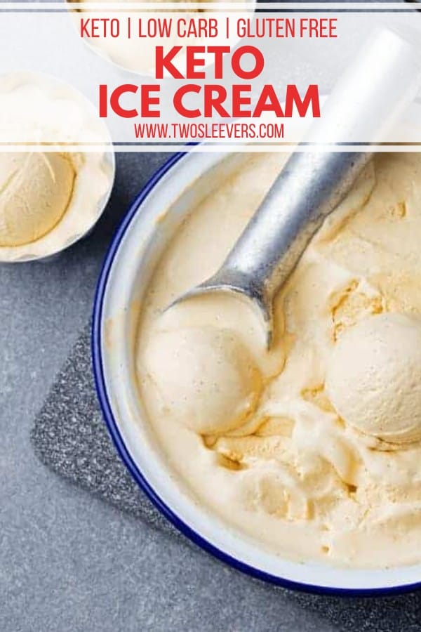 Keto Ice Cream Recipe No Cook Keto Ice Cream TwoSleevers