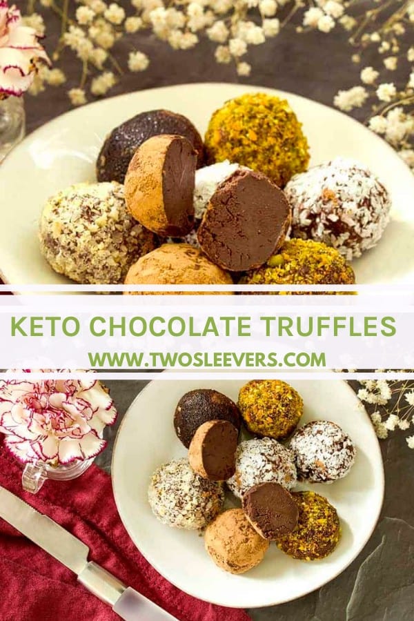 Keto Chocolate Truffles Easy and delicious dessert idea!