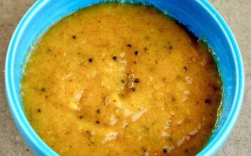 Indian No Cook Raw Mango Onion Chutney - TwoSleevers
