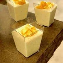 Low carb Keto Mango Panna Cotta sets up quickly and is a refreshing summer dessert. The creamy taste of the panna cotta combined with the sweet mango makes it very luscious.