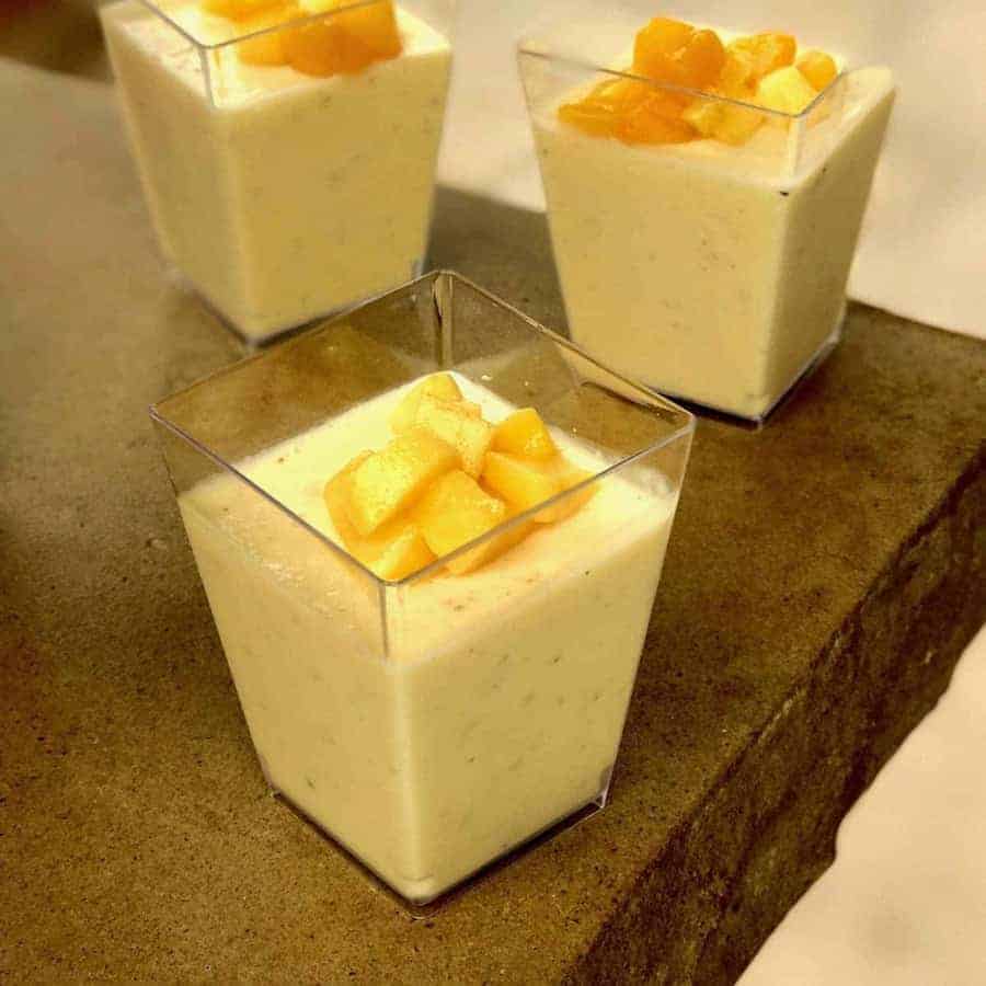 Easy Low Carb Keto Mango Panna Cotta Two Sleevers
