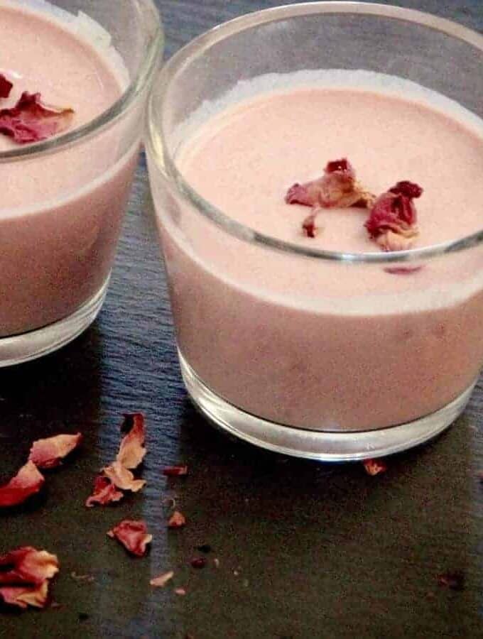 Rose Milk Milk, cashews, and rose petals combine in your Instant Pot to create an aromatic, exotic summer cooler.