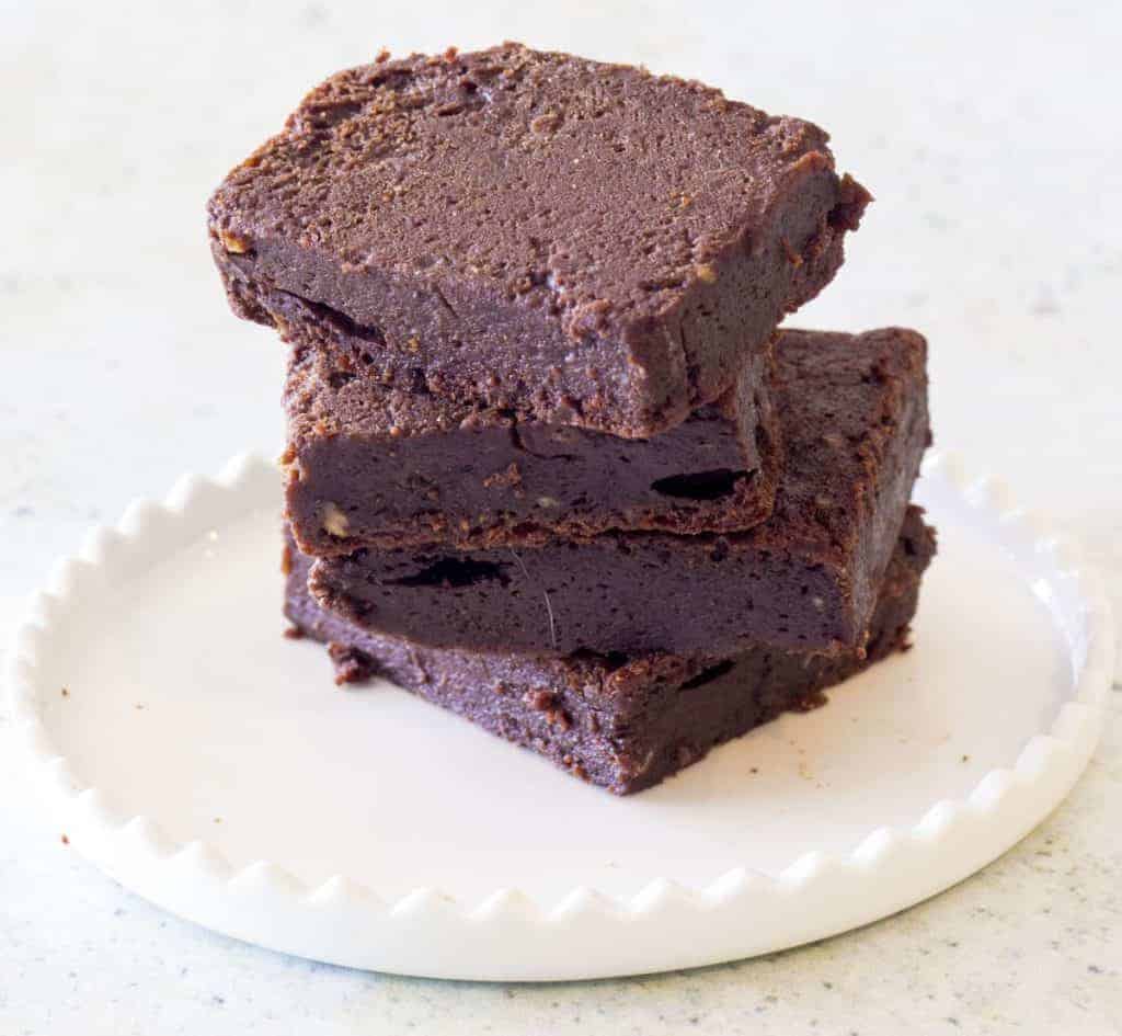 Five Ingredient Keto Flourless Chocolate Brownies Two Sleevers