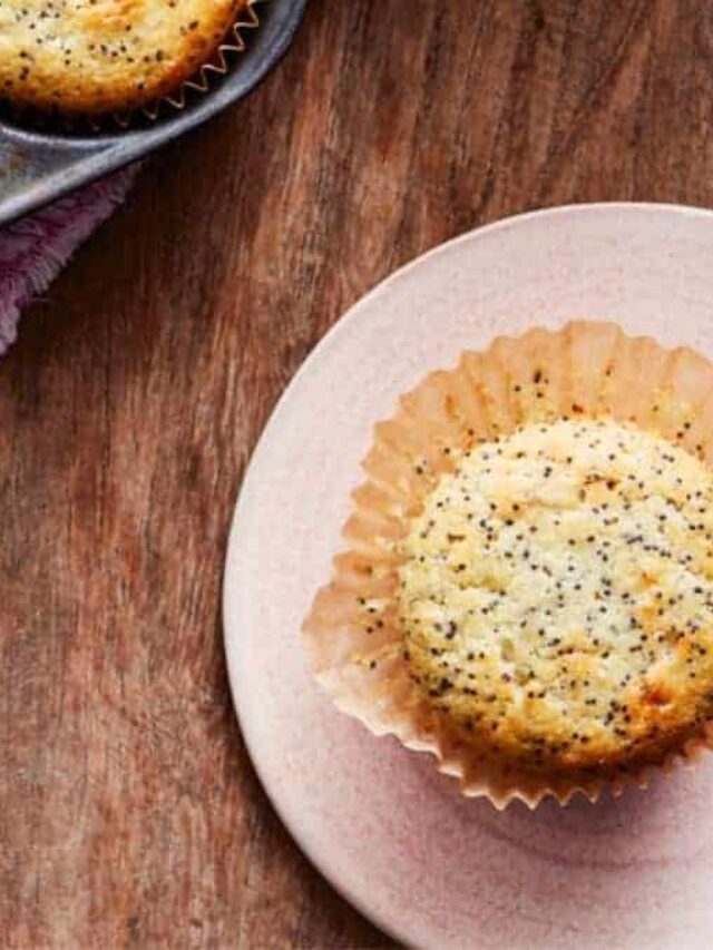 Keto Lemon Poppy Seed Muffins TwoSleevers