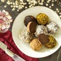 Keto chocolate truffles