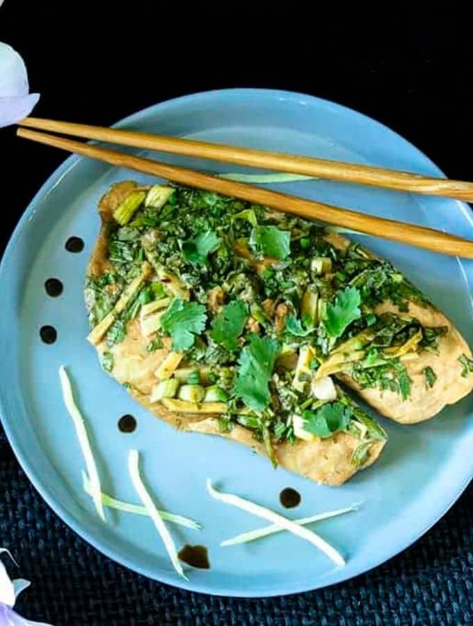 Instant Pot Steamed Fish | Ginger Scallion Fish