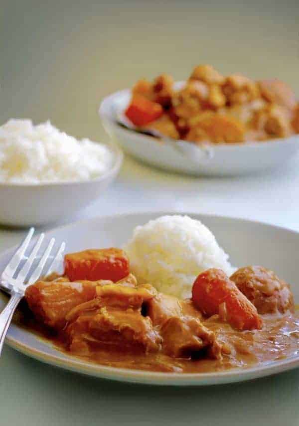 Japanese Chicken Curry | Instant Pot Recipe - TwoSleevers