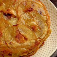 Instant Pot Apple Cake uses a ready muffin mix to create an elegant dessert in no time at all, without heating up your kitchen.