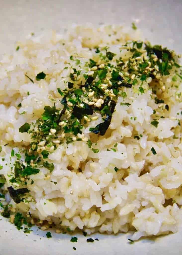 Make your own Instant Pot Hapa rice by combining white rice with sprouted brown rice..A healthwful way to start to add brown rice into your diet.