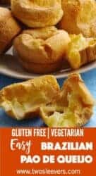 Instant Pot Pao de Quiejo to make the famous Brazilian cheese bread at home. No pre-cooking the dough in this simple recipe! Just tapioca flour, milk, oil, eggs, and cheese make up this delightful, gluten-free bread.