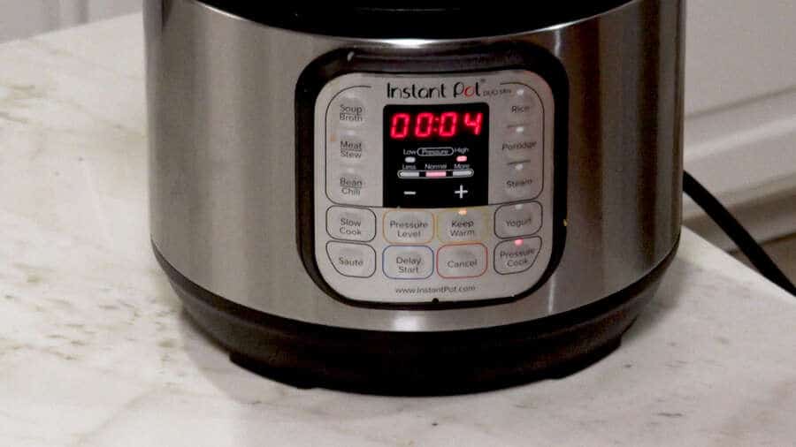 Pressure Cooker Green Beans with Bacon TwoSleevers