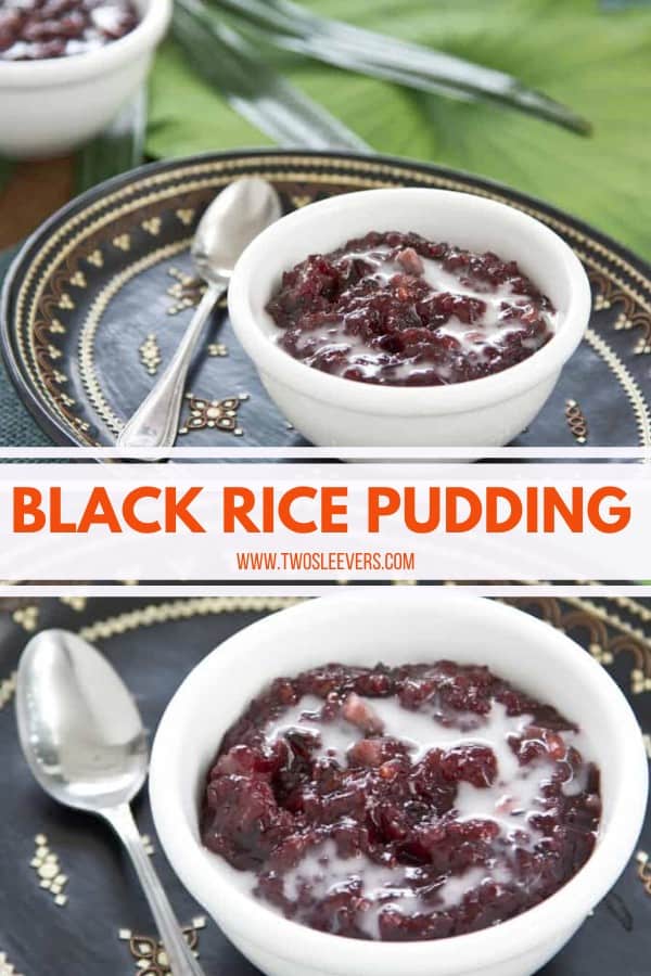 Black Rice Pudding | Simple, Vegan and Instant Pot! - TwoSleevers