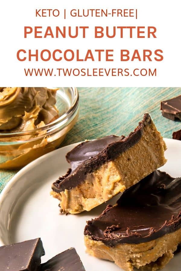 No Bake Keto Desserts | Peanut Butter Chocolate Bars