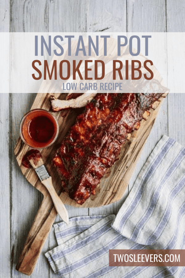 Smoked Ribs Smoky Instant Pot Rib Recipe TwoSleevers