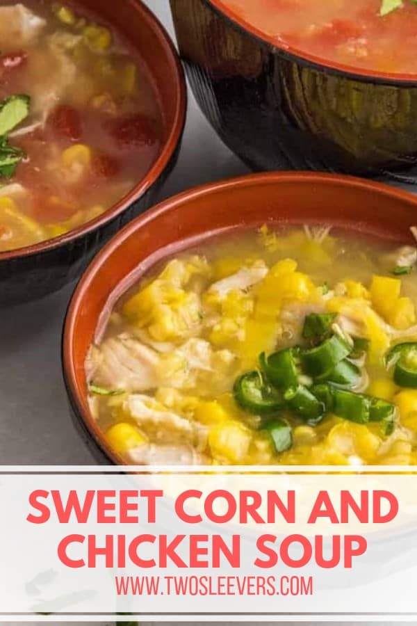 Sweet Corn Chicken SoupInstant Pot TwoSleevers