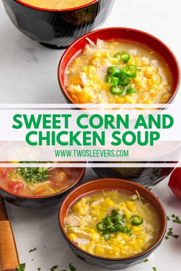 Sweet Corn Chicken SoupInstant Pot TwoSleevers