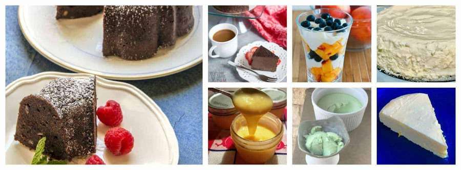 Check out these fabulous low carb desserts for your Instant Pot or Pressure Cooker. All the flavor, none of the sugar of regular desserts. 