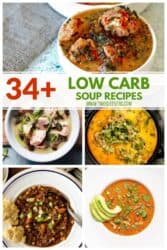 Low Carb Soups | 34+ Low Carb Instant Pot and Stovetop Soups