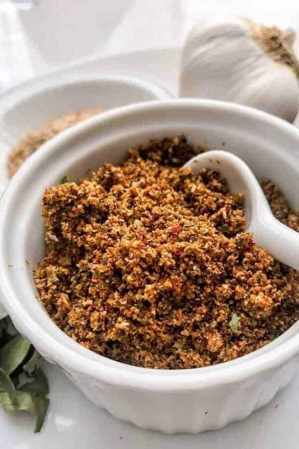 Savory, toasted sesame garlic chutney is quintessentially Indian but can be used for a variety of dishes. This simple to make chutney is very versatile and takes just minutes to put together.