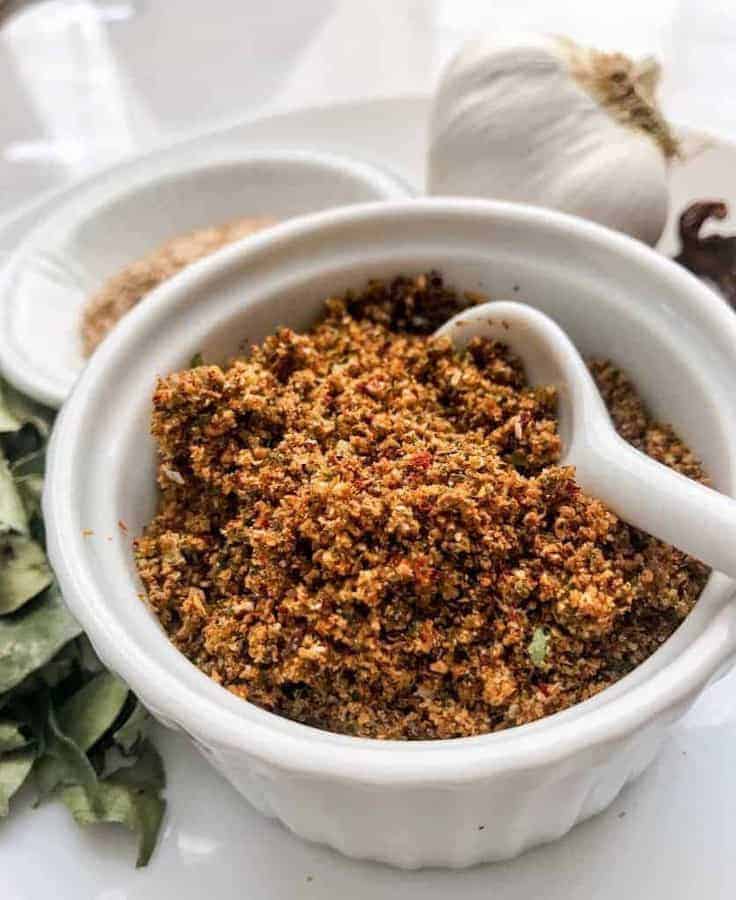 Savory, toasted sesame garlic chutney is quintessentially Indian but can be used for a variety of dishes. This simple to make chutney is very versatile and takes just minutes to put together.