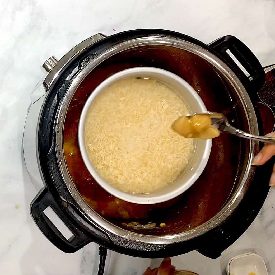 Pressure Cooker Rice and Dal | TwoSleevers