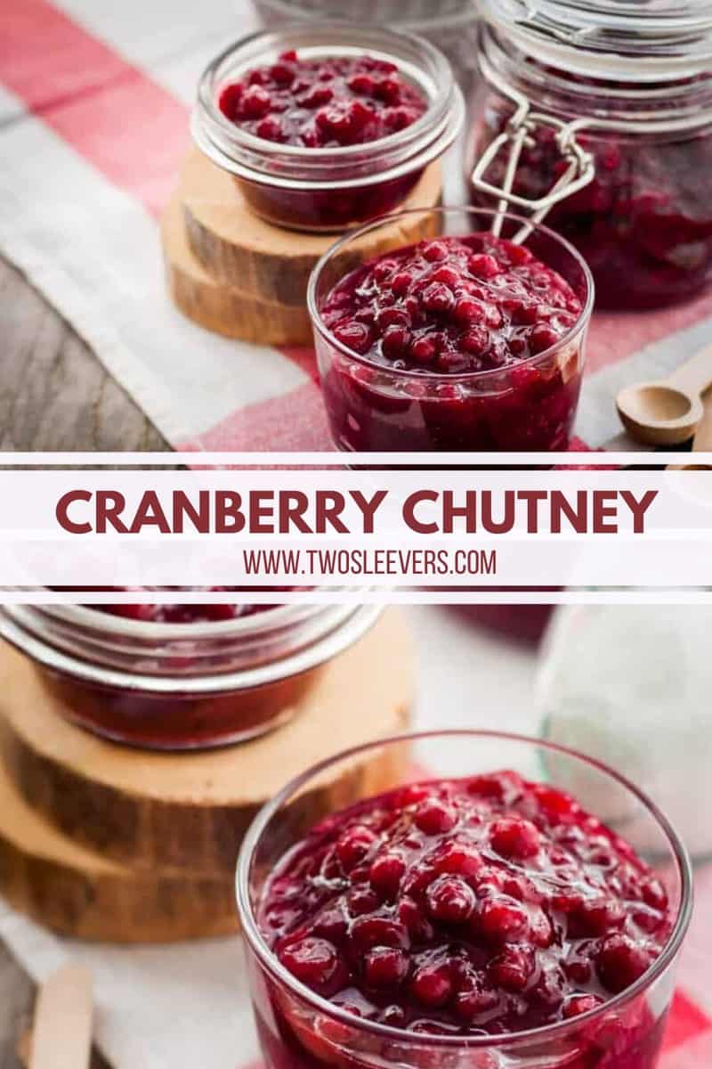 Cranberry Chutney | A Sweet and Spicy Cranberry Chutney Recipe