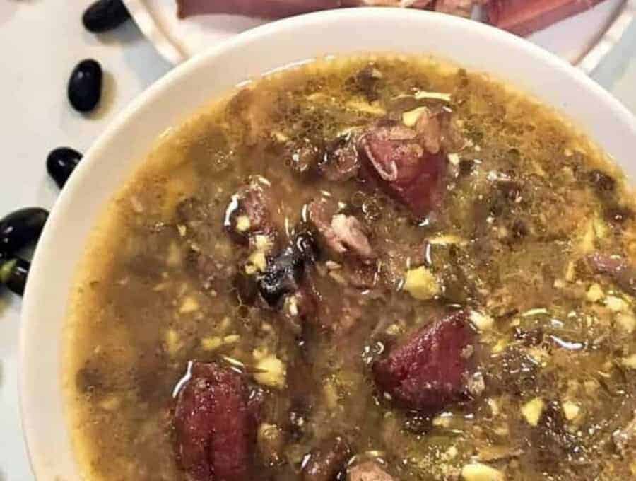 Keto Ham and Bean Soup With A Secret Low Carb Bean! TwoSleevers