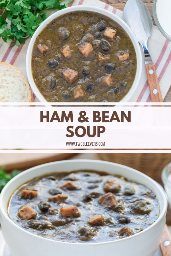 Keto Ham and Bean Soup With A Secret Low Carb Bean! TwoSleevers