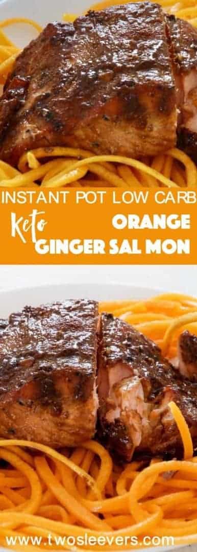 Pressure Cooker Salmon with Orange Ginger Sauce – Two Sleevers