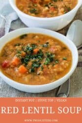 red lentil soup
