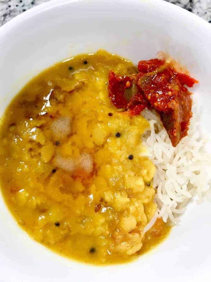 Pressure Cooker Rice and Dal Two Sleevers