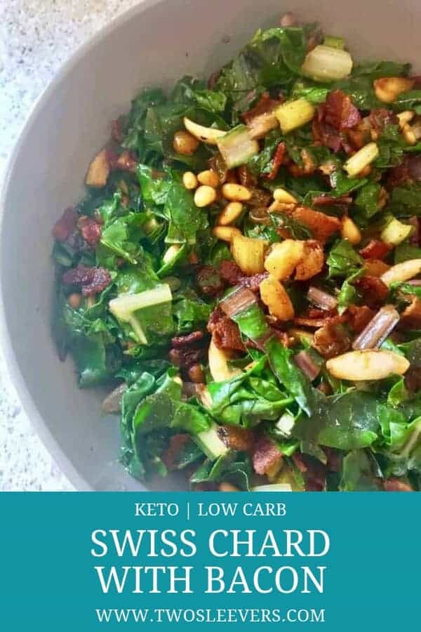 Swiss Chard Recipe With Bacon The Perfect Keto Side! TwoSleevers