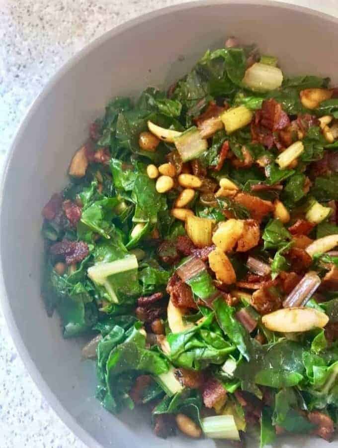 Swiss Chard Recipe With Bacon