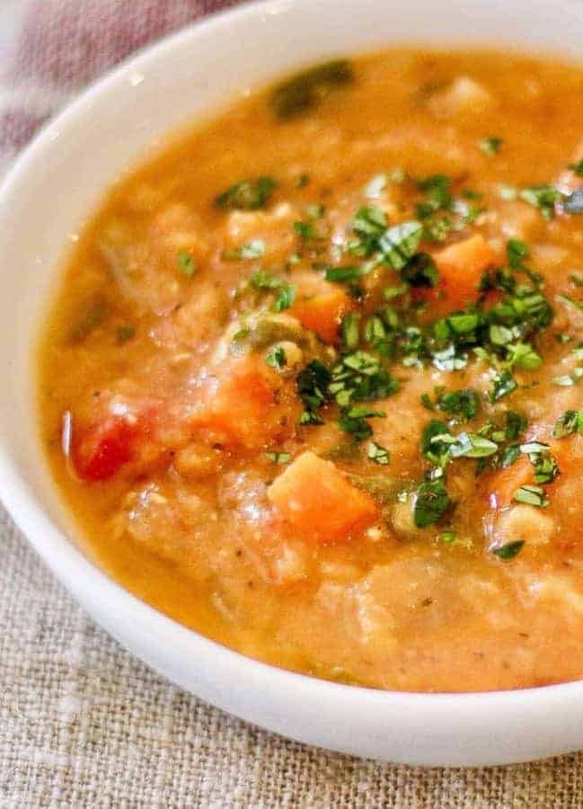 Instant pot discount creamy lentil soup