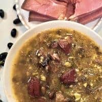 Instant Pot Low Carb Ham and Bean Soup