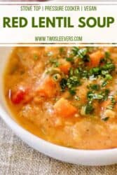 red lentil soup