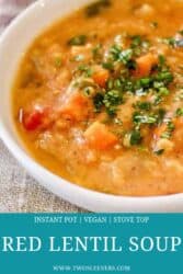 red lentil soup