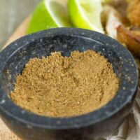 Make your own shawarma mix and use it with a variety of meat including chicken, beef, lamb, ground beef, or even green beans.