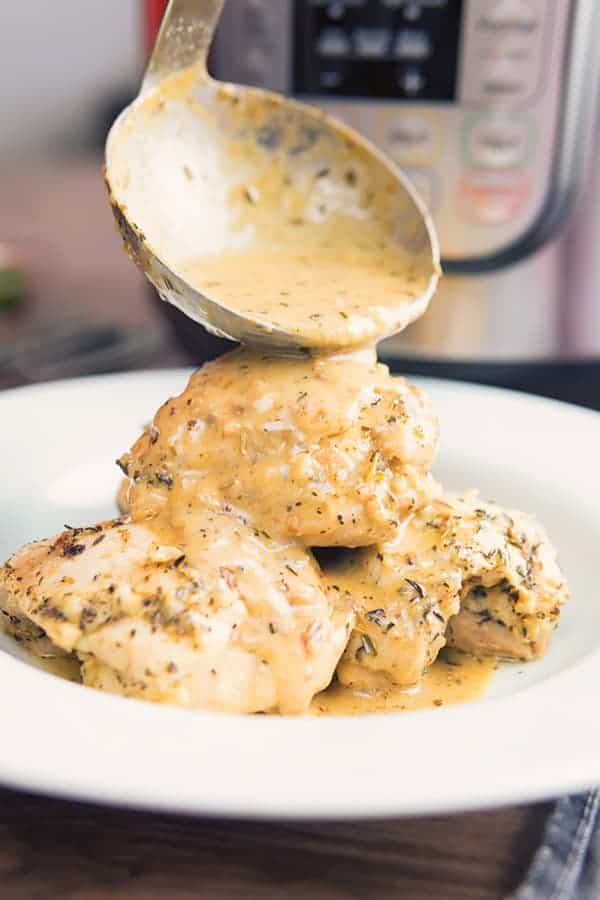 Low-carb French Garlic Chicken