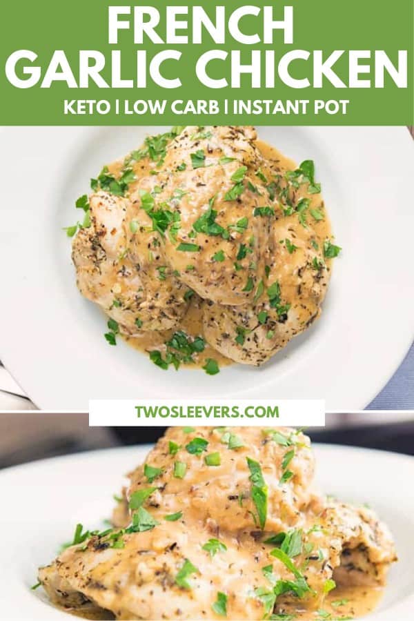Creamy Garlic Chicken Low Carb French Garlic Chicken Recipe