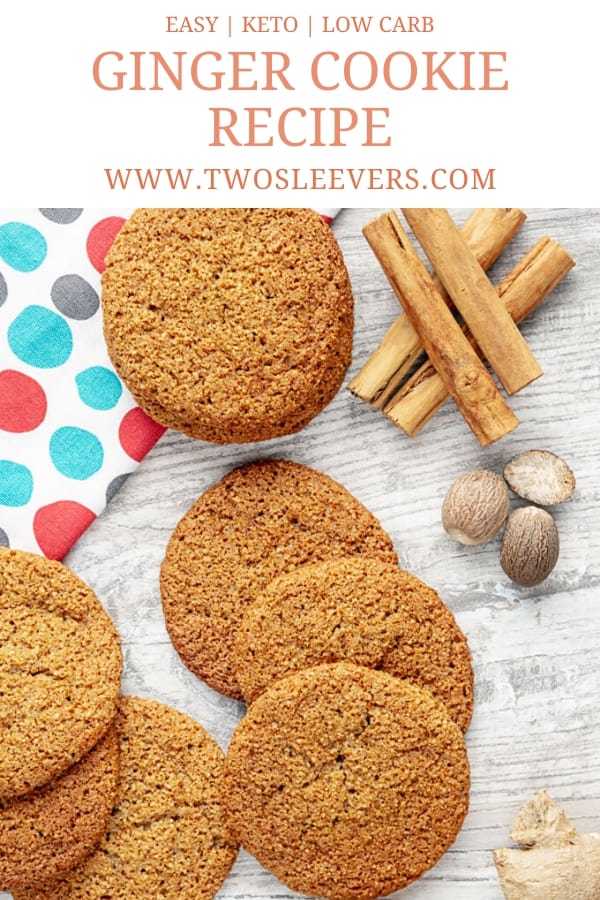 Ginger Cookie Recipe Quick and Easy Keto Cookies