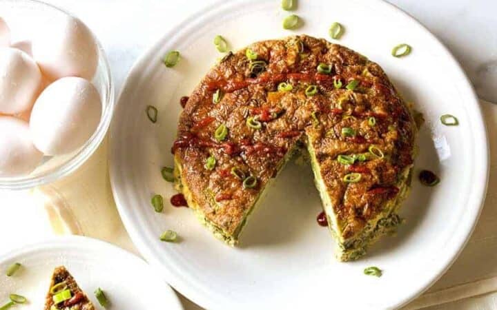 Asparagus Cheese Frittata