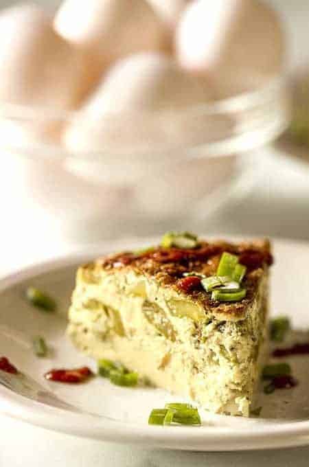 Asparagus Cheese Frittata