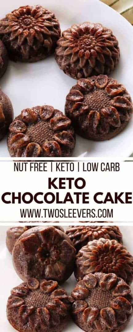 Gluten-Free Nut-Free Keto Chocolate Cake – TwoSleevers