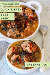 Instant Pot Pork Stew Recipe [Video] - S&SM