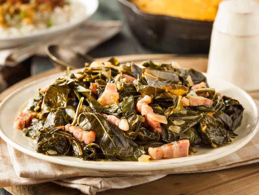 Southern Style Collard Greens with Ham