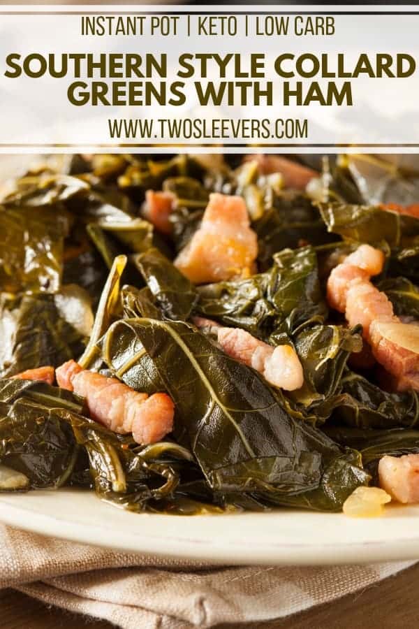 Southern Style Collard Greens with Ham | Keto Collard Greens with Ham