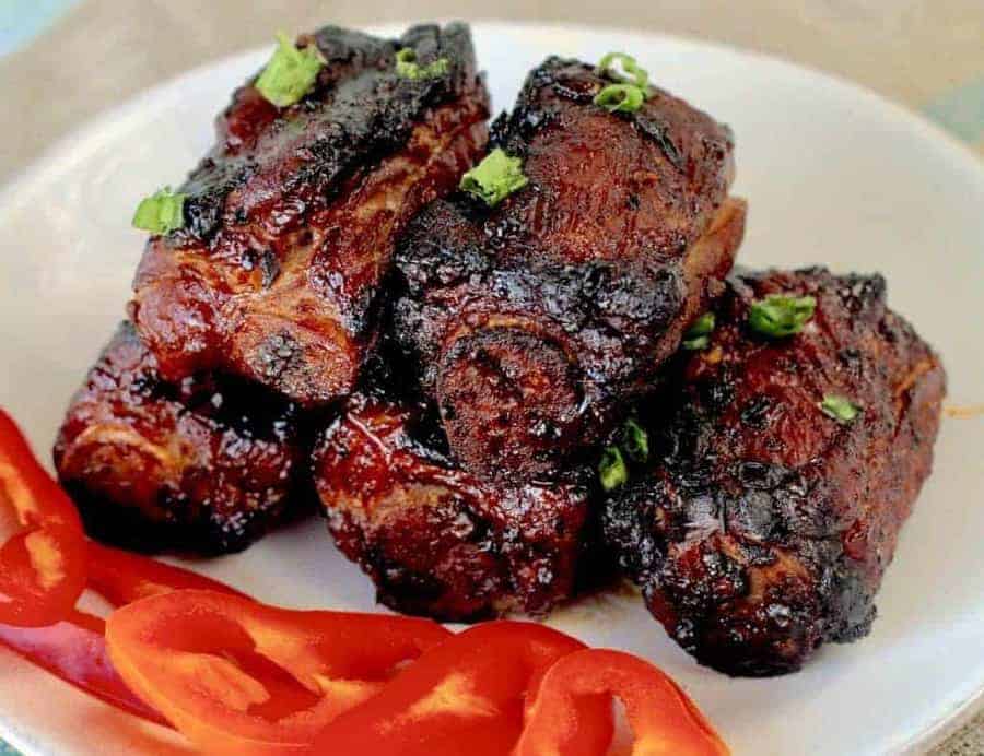 Air fryer Chinese style spareribs