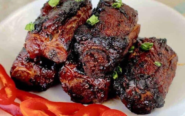 Air fryer Chinese style spareribs